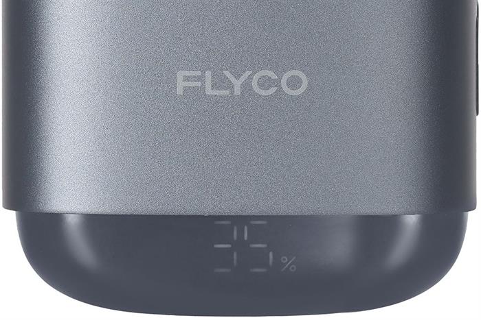 Máy cạo râu khô và ướt Flyco F8VN Xám Màu Xám