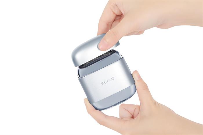 Máy cạo râu khô và ướt Flyco F8VN Bạc Màu Bạc