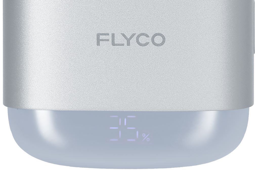 Máy cạo râu khô và ướt Flyco F8VN Bạc Màu Bạc