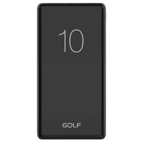 Pin sạc dự phòng Polymer 10000mAh Type C 10.5W Golf G80-C Màu Đen