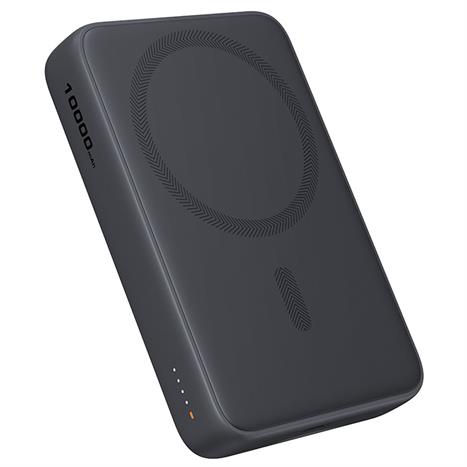 Pin sạc dự phòng Không dây Polymer 10000mAh Type C 20W Aukey PB-MS04 - Xám Đen Màu Xám
