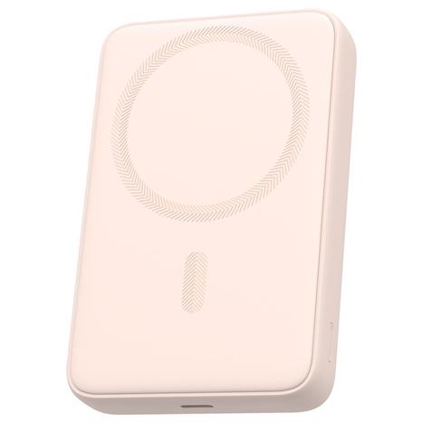 Pin sạc dự phòng Không dây Polymer 10000mAh Type C 20W Aukey PB-MS04 - Hồng Màu Hồng