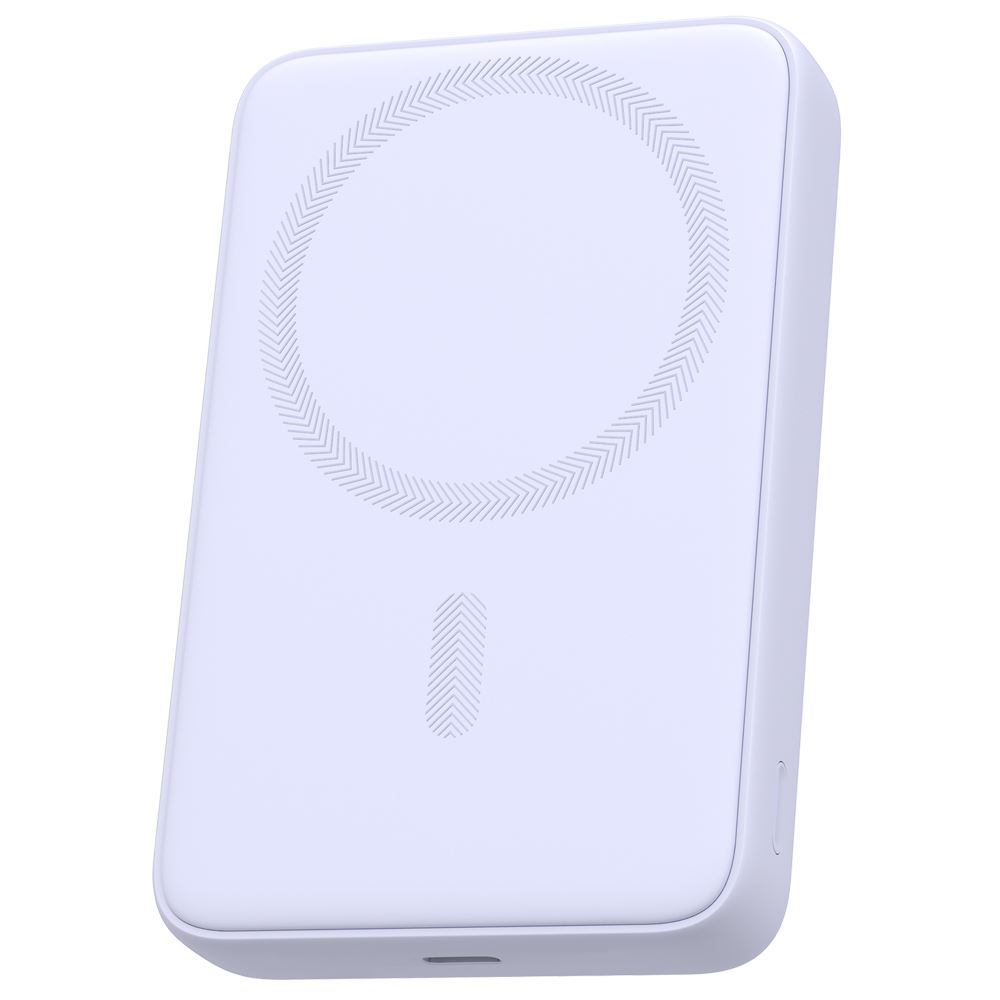 Pin sạc dự phòng Không dây Polymer 10000mAh Type C 20W Aukey PB-MS04 - Tím - Dung lượng pin