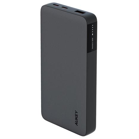 Pin sạc dự phòng Polymer 20000mAh Type C PD QC 3.0 30W Aukey PB-Y42 Sprint X Màu Xám