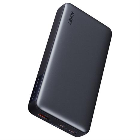 Pin sạc dự phòng Polymer 20000mAh Type C PD QC 3.0 30W Aukey PB-Y42 Sprint X Màu Xám