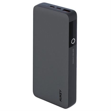 Pin sạc dự phòng Polymer 20000mAh Type C PD QC 3.0 65W Aukey PB-Y43 Sprint X Màu Xám