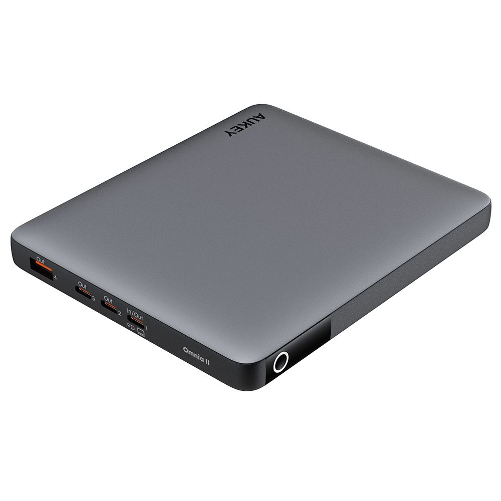 Pin sạc dự phòng Polymer 20000mAh Type C PD QC 3.0 100W Aukey PB-Y44 Sprint X Màu Xám
