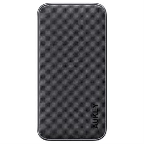 Pin sạc dự phòng Polymer 10000mAh Type C PD QC 3.0 15W Aukey PB-Y46 - Xám Đậm