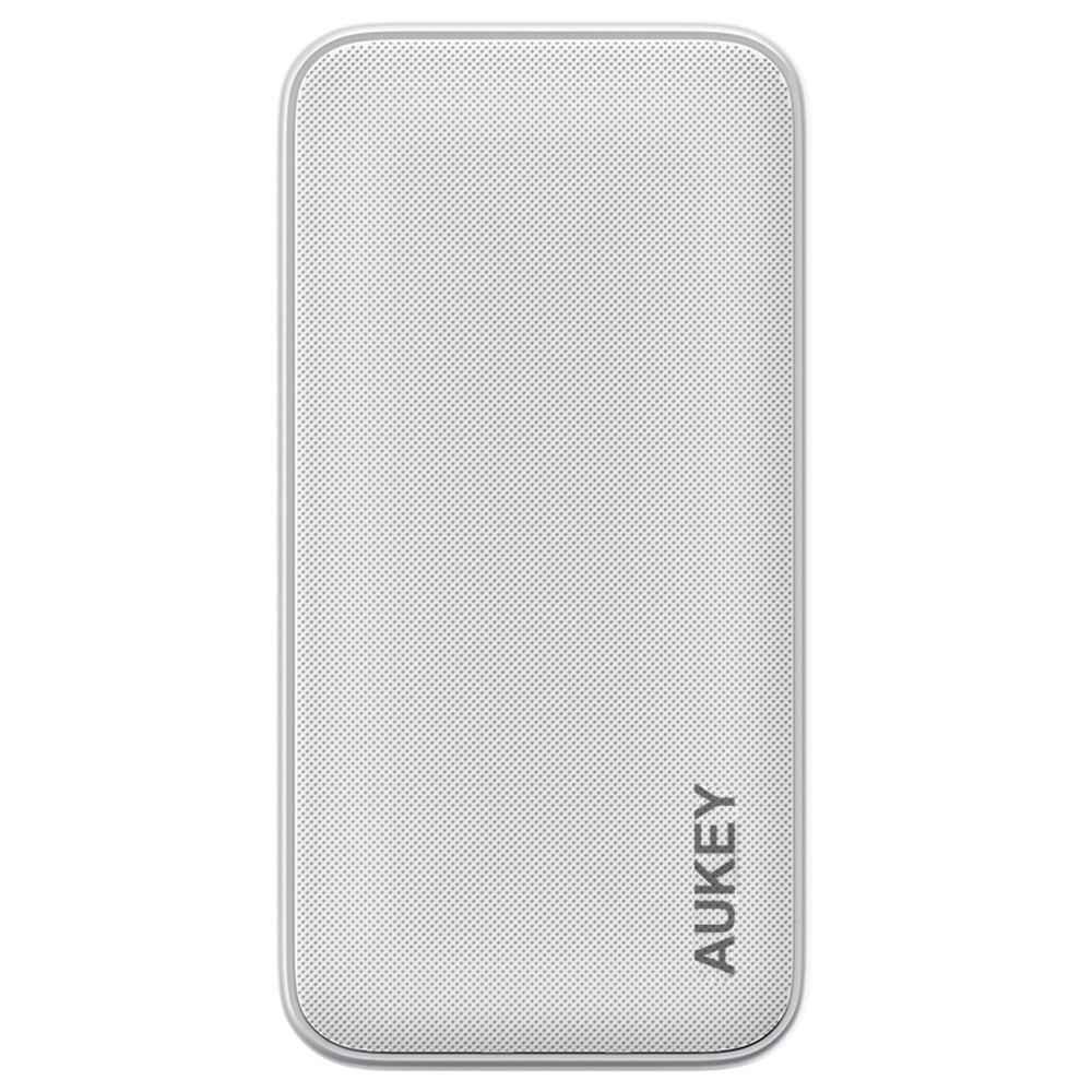 Pin sạc dự phòng Polymer 10000mAh Type C PD QC 3.0 15W Aukey PB-Y46 - Xám Bạc - 2
