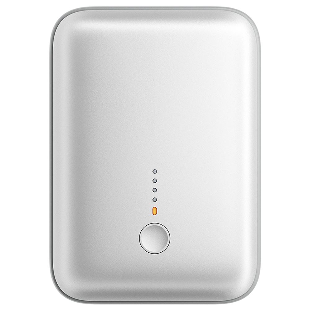 Pin sạc dự phòng Polymer 10000mAh Type C PD QC 3.0 20W Aukey PB-Y55 - Bạc - Dung lượng