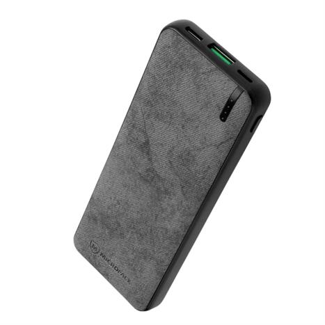 Pin sạc dự phòng Polymer 10.000 mAh PD QC 22.5W MicroPack AntibacTerial Power Store 1020 PB1020 - Xám Màu Xám