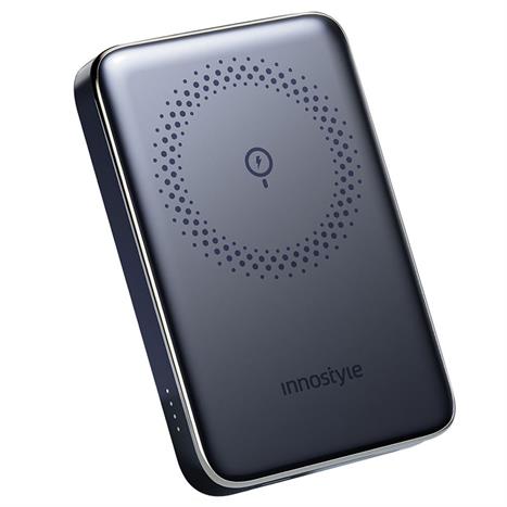 Pin sạc dự phòng Polymer 10000 mAh Type C PD QC 3.0 20W Innostyle IM20PDGY - Xám Màu Xám