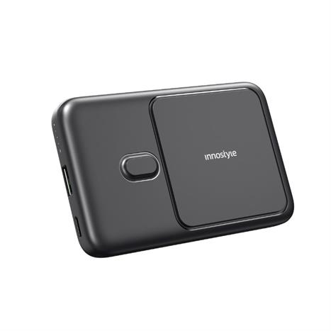 Pin sạc dự phòng Polymer 10000 mAh Type C PD QC 3.0 22.5W Innostyle IM22PDBLK - Đen Màu Đen