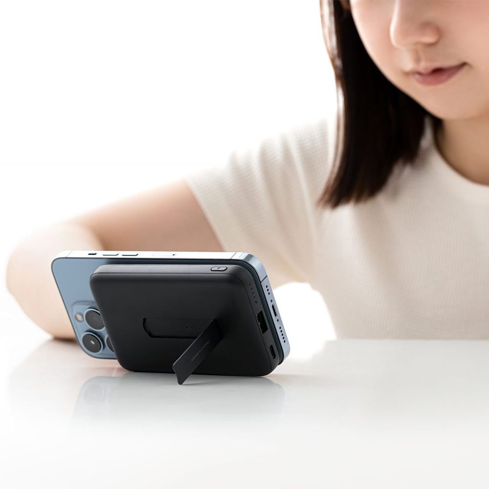 Pin sạc dự phòng Polymer 10000 mAh Type C PD QC 3.0 22.5W Innostyle IM22PDBLK - Đen - Thiết kế