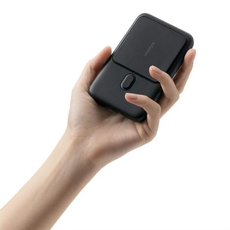 Pin sạc dự phòng Polymer 10000 mAh Type C PD QC 3.0 22.5W Innostyle IM22PDBLK - Đen Màu Đen