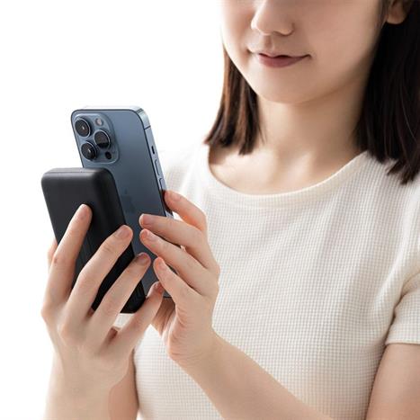 Pin sạc dự phòng Polymer 10000 mAh Type C PD QC 3.0 22.5W Innostyle IM22PDBLK - Đen Màu Đen