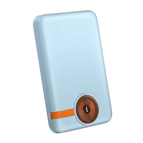 Pin sạc dự phòng Polymer 10000 mAh Type C PD 20W Innostyle IW202BB - Xanh Màu Xanh Dương