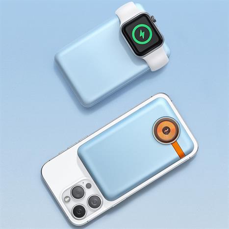 Pin sạc dự phòng Polymer 10000 mAh Type C PD 20W Innostyle IW202BB - Xanh Màu Xanh Dương