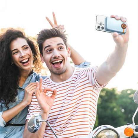 Pin sạc dự phòng Polymer 10000 mAh Type C PD 20W Innostyle IW202BB - Xanh Màu Xanh Dương