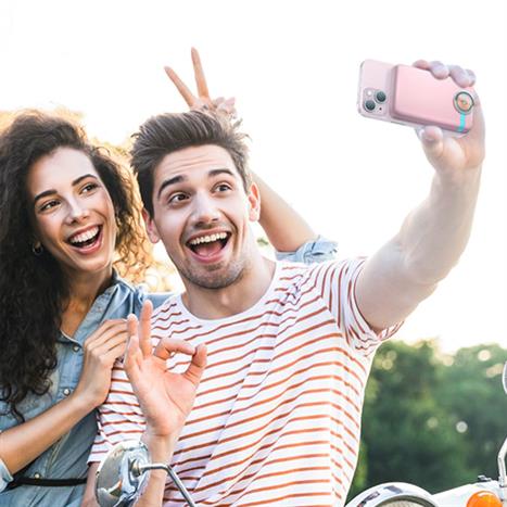 Pin sạc dự phòng Polymer 10000 mAh Type C PD 20W Innostyle IW202BP - Hồng Màu Hồng