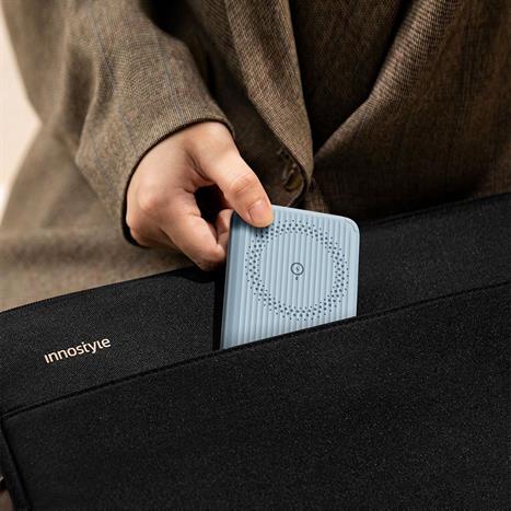 Pin sạc dự phòng Polymer 10000 mAh Type C PD 20W Innostyle IA20PDBB - Xanh Màu Xanh Dương