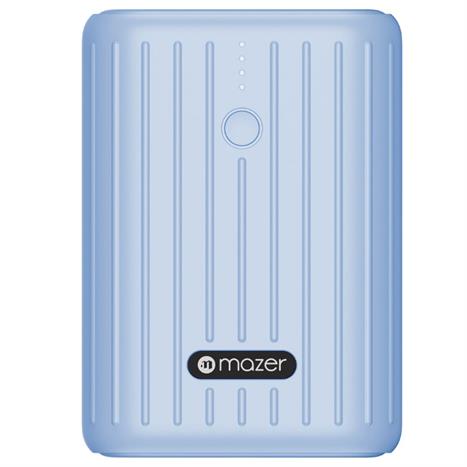 Pin sạc dự phòng Polymer 10000 mAh Type C PD 22.5W Mazer M-EGMINI10.0V2-BU - Xanh Màu Xanh Dương