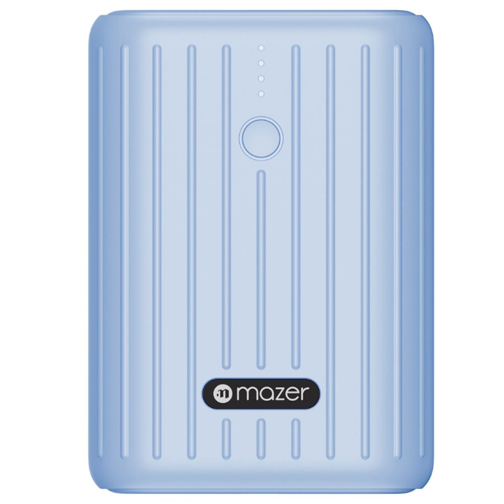 Pin sạc dự phòng Polymer 10000 mAh Type C PD 22.5W Mazer M-EGMINI10.0V2-BU - Xanh