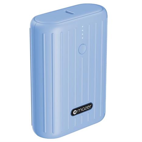 Pin sạc dự phòng Polymer 10000 mAh Type C PD 22.5W Mazer M-EGMINI10.0V2-BU - Xanh Màu Xanh Dương