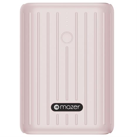 Pin sạc dự phòng Polymer 10000 mAh Type C PD 22.5W Mazer M-EGMINI10.0V2-PK - Hồng Màu Hồng