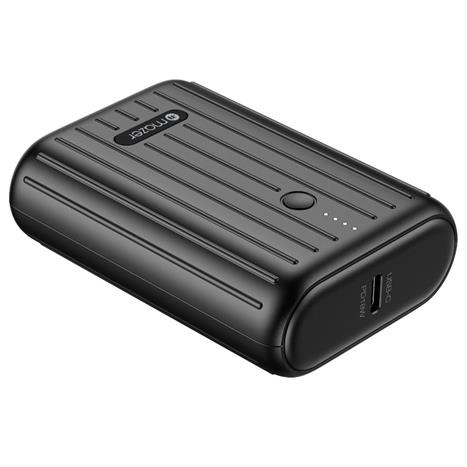 Pin sạc dự phòng Polymer 10000 mAh Type C PD 22.5W Mazer M-EGMINI10.0V2-BK - Đen Màu Đen