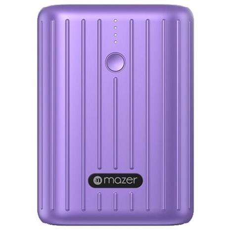 Pin sạc dự phòng Polymer 10000 mAh Type C PD 22.5W Mazer M-EGMINI10.0V2-PP - Tím Màu Tím