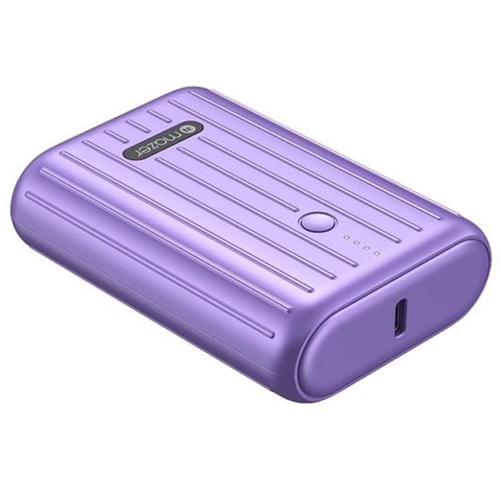 Pin sạc dự phòng Polymer 10000 mAh Type C PD 22.5W Mazer M-EGMINI10.0V2-PP - Tím - Khả năng sạc