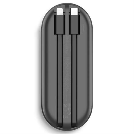 Pin sạc dự phòng Polymer 15000 mAh Type C PD 45W Mazer M-PC45LINK1545-BK - Đen Màu Đen