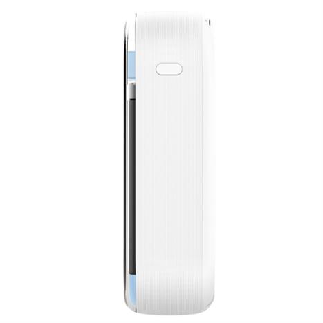 Pin sạc dự phòng Polymer 15000 mAh Type C PD 45W Mazer M-PC45LINK1545-WB - Trắng Màu Xanh Da Trời