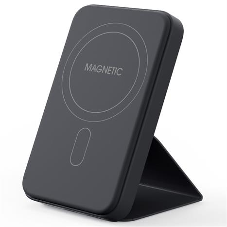 Pin sạc dự phòng Polymer 5000mAh không dây 20W Mazer M-MagAir15-BK - Đen