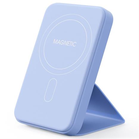 Pin sạc dự phòng Polymer 5000mAh không dây 20W Mazer M-MagAir15-PB - Xanh Màu Xanh Da Trời
