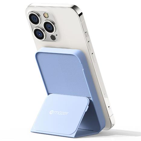 Pin sạc dự phòng Polymer 5000mAh không dây 20W Mazer M-MagAir15-PB - Xanh Màu Xanh Da Trời