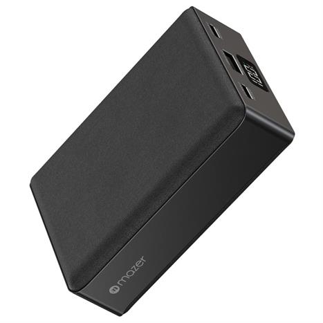 Pin sạc dự phòng Polymer 24000 mAh Type C PD 100W Mazer M-PC100W24V3-BK Màu Đen