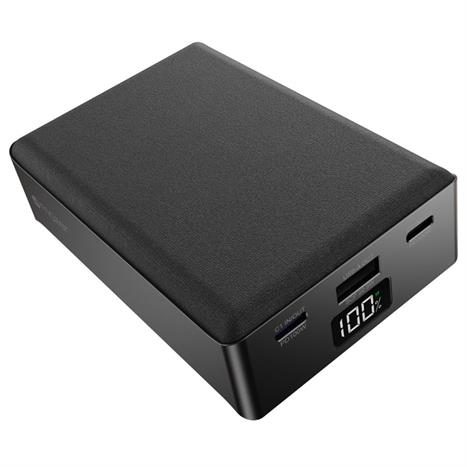 Pin sạc dự phòng Polymer 24000 mAh Type C PD 100W Mazer M-PC100W24V3-BK Màu Đen