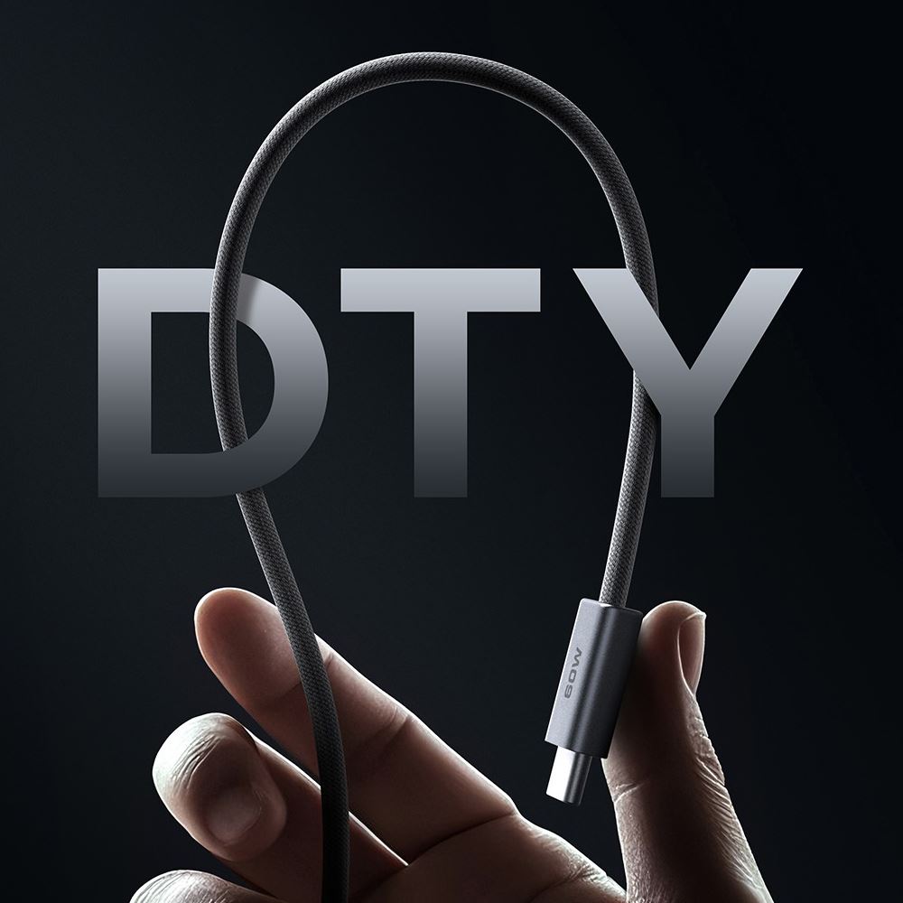 Cáp sạc nhanh Type-C - Type-C 60W 1m Aukey CB-DCC061 - Chất liệu kiểu dáng