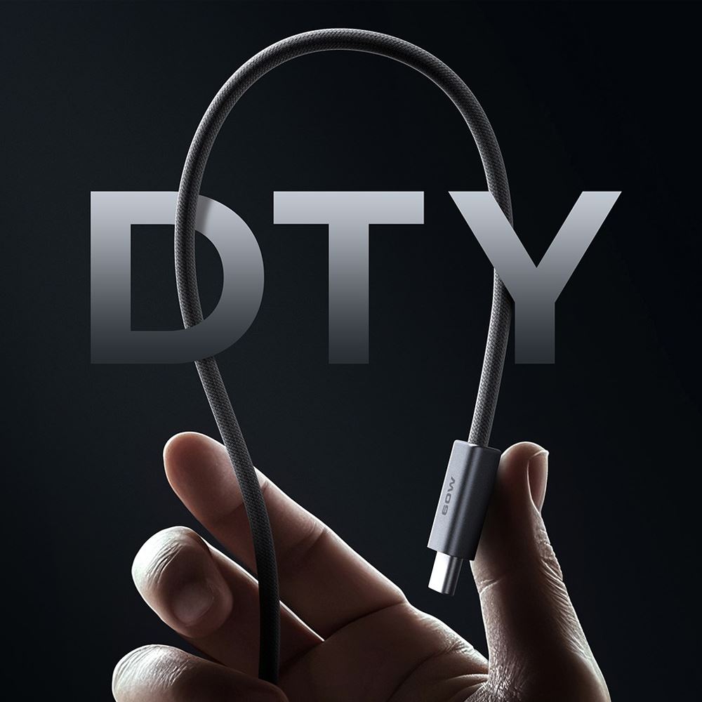 Cáp sạc nhanh và truyền dữ liệu Type-C - Type-C 240W 1m Aukey CB-DCC241 - Xám - Chất liệu kiểu dáng