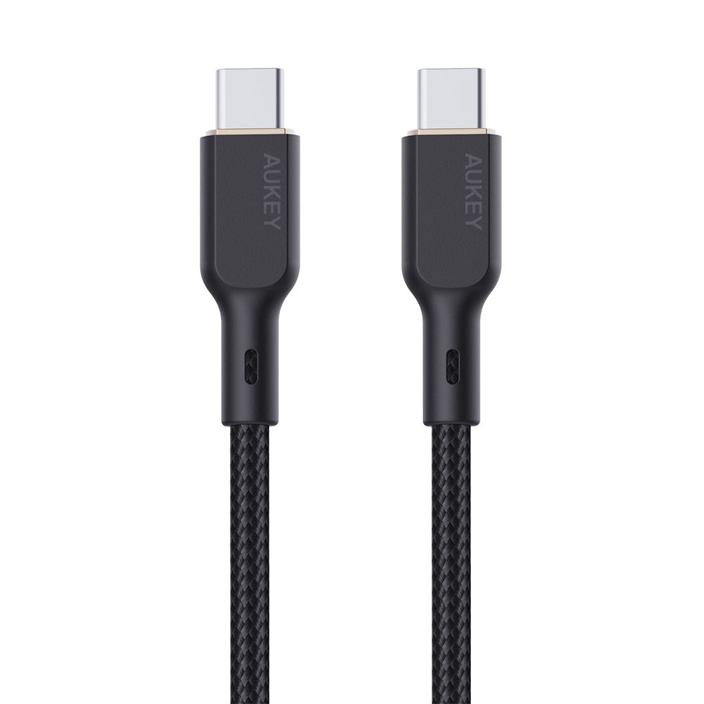 Cáp sạc nhanh và truyền dữ liệu Type-C - Type-C 100W 1.8m Aukey CB-KCC102 - Đen - Kết nối