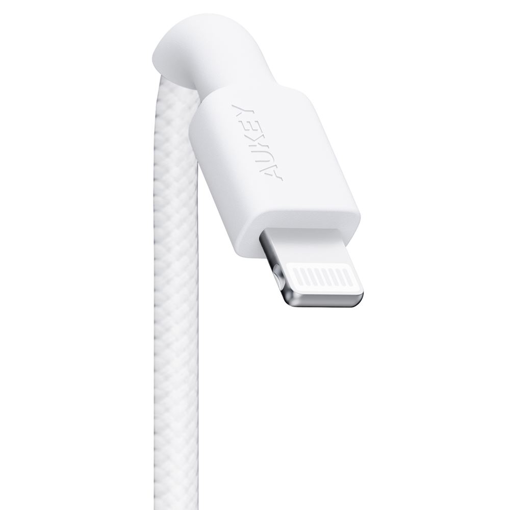 Cáp sạc và truyền dữ liệu USB-A - Lightning 12W 0.9m Aukey CB-BAL7 - Trắng - 2