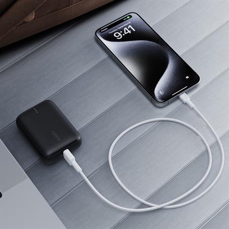 Cáp sạc và truyền dữ liệu USB-A - Lightning 12W 0.9m Aukey CB-BAL7 - Trắng Màu Trắng
