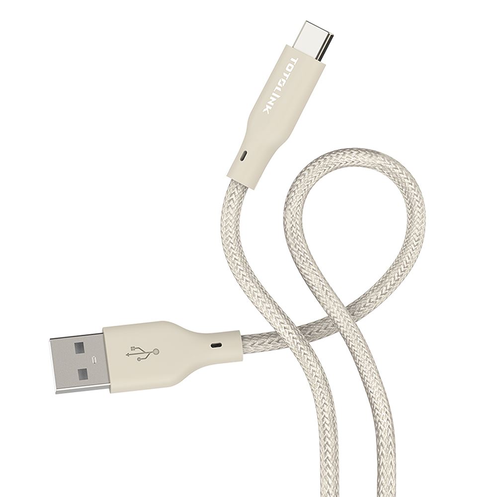 Cáp sạc nhanh và truyền dữ liệu USB-A - Type-C 15W 1m Totolink T1AC-MT - Loại cổng