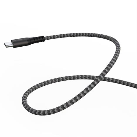 Cáp sạc nhanh và truyền dữ liệu Type-C - Lightning 30W 1m Hyperdrive HD-CLB513 Màu Đen
