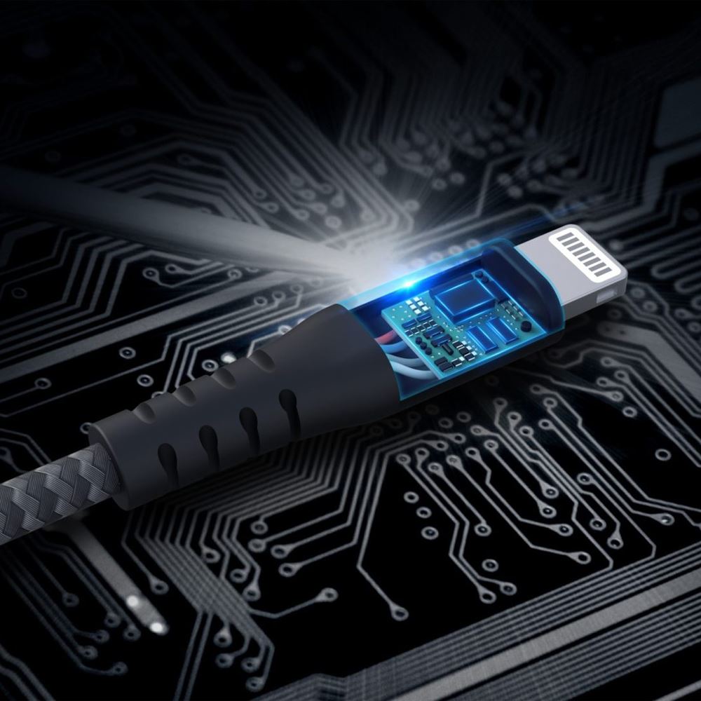Cáp sạc nhanh và truyền dữ liệu Type-C - Lightning 30W 1m Hyperdrive HD-CLB513 - Tốc độ truyền dữ liệu