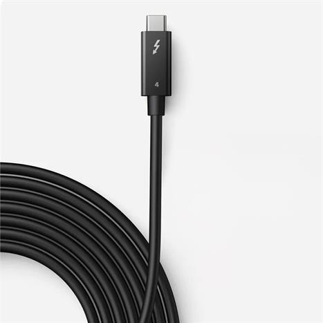 Cáp sạc nhanh và truyền dữ liệu Thunderbolt 4 - Type-C 100W 2m Hyperdrive HDTB4AC2GL Màu Đen