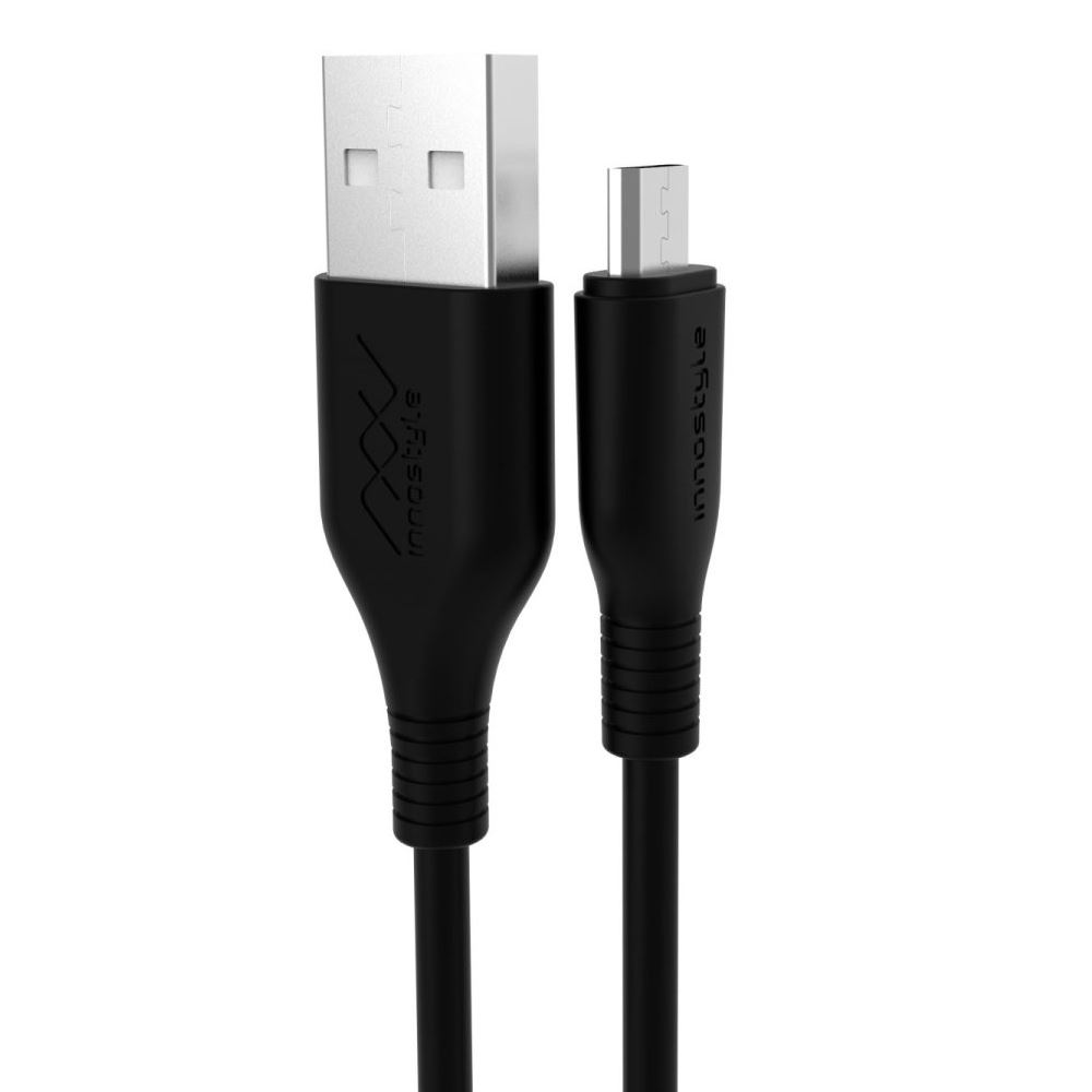 Cáp sạc nhanh và truyền dữ liệu USB-A - Micro USB 10W 1.2m Innostyle J_IAB120_tBLK