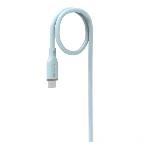 Cáp sạc nhanh và truyền dữ liệu Type-C - Type-C 60W 2.0m Mazer M-FLEX-C265-BL Màu Xanh Dương